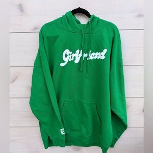 Driver Era “Girlfriend” Green Artist Merch Hoodie, Ross Lynch
